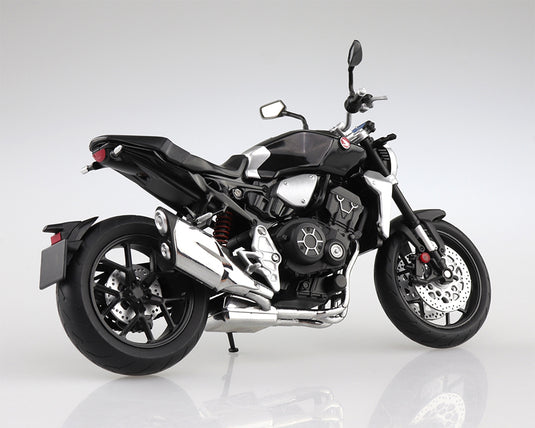 Aoshima - 1/12 Scale Diecast Motorcycle: Honda CB1000R Graphite Black