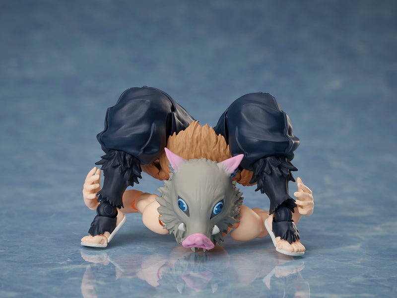 Load image into Gallery viewer, Aniplex - Demon Slayer: Kimetsu No Yaiba [BUZZmod.] - Inosuke Hashibira 1/12 Scale Action Figure
