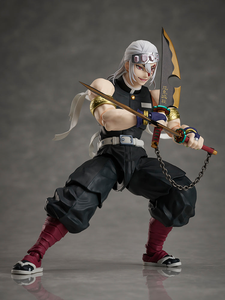 Load image into Gallery viewer, Aniplex - Demon Slayer: Kimetsu No Yaiba [BUZZmod.] - Tengen Uzui 1/12 Scale Action Figure
