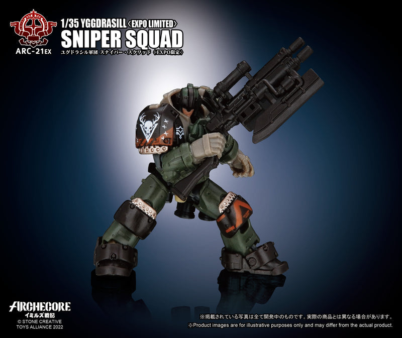Load image into Gallery viewer, Toys Alliance - Archecore: ARC-21EX Yggdrasil Sniper Squad (Expo Limited)
