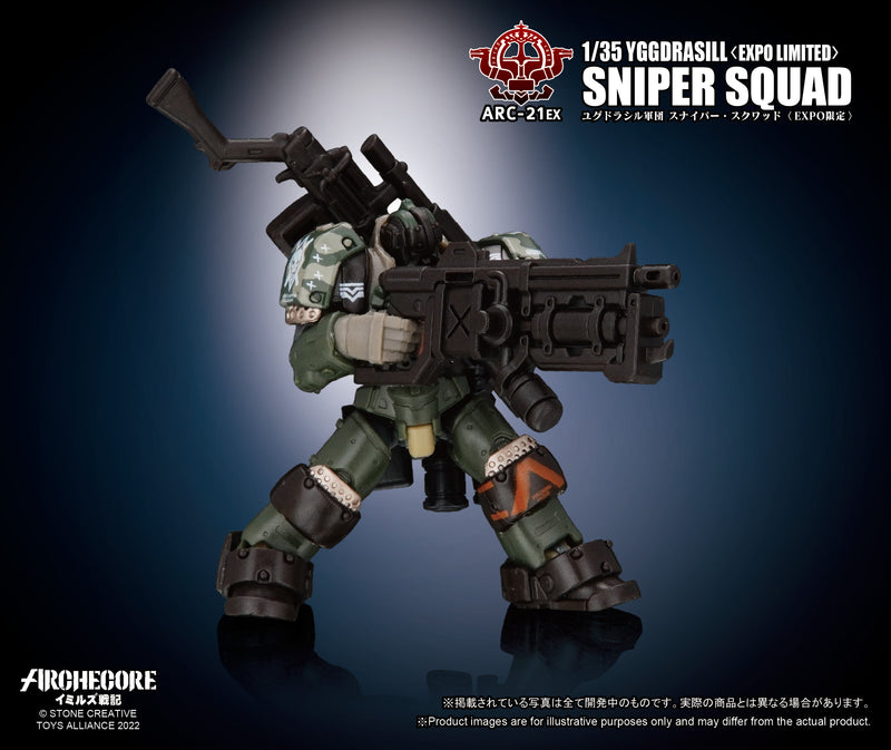 Load image into Gallery viewer, Toys Alliance - Archecore: ARC-21EX Yggdrasil Sniper Squad (Expo Limited)
