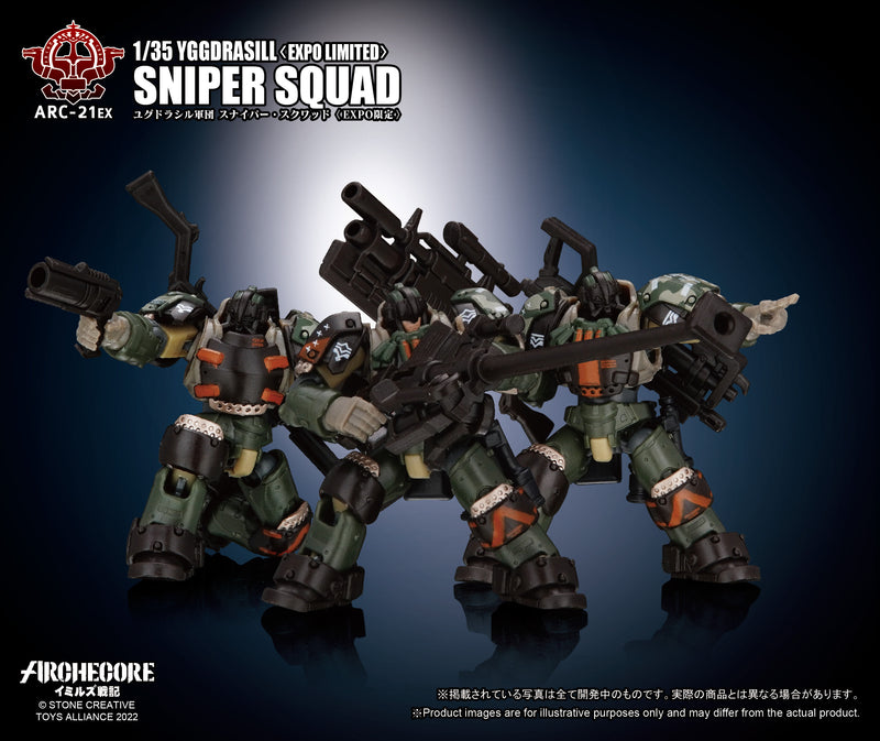 Load image into Gallery viewer, Toys Alliance - Archecore: ARC-21EX Yggdrasil Sniper Squad (Expo Limited)
