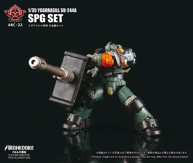 Load image into Gallery viewer, Toys Alliance - Archecore: ARC-22 Yggdrasill SU-244A SPG Set
