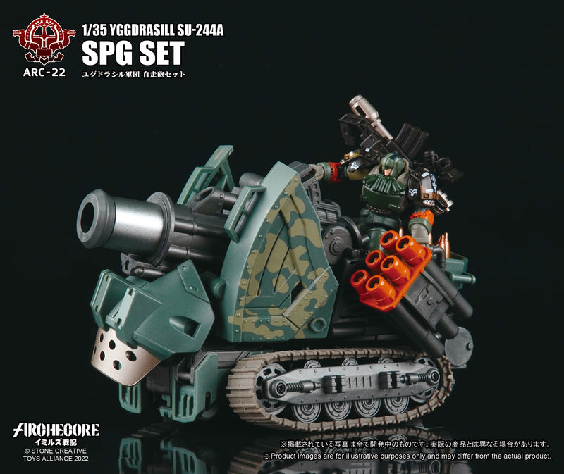 Load image into Gallery viewer, Toys Alliance - Archecore: ARC-22 Yggdrasill SU-244A SPG Set
