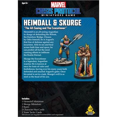 Load image into Gallery viewer, Atomic Mass Games - Marvel Crisis Protocol - Heimdall &amp; Skurge
