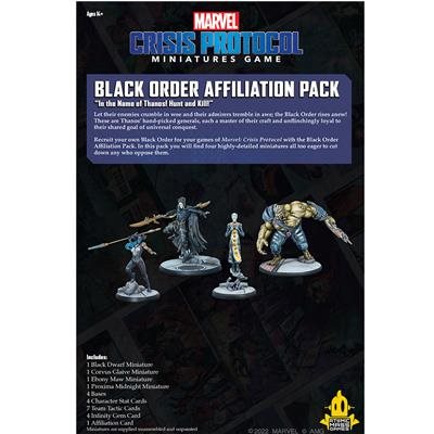 Atomic Mass Games - Marvel Crisis Protocol - Black Order Affiliation Pack