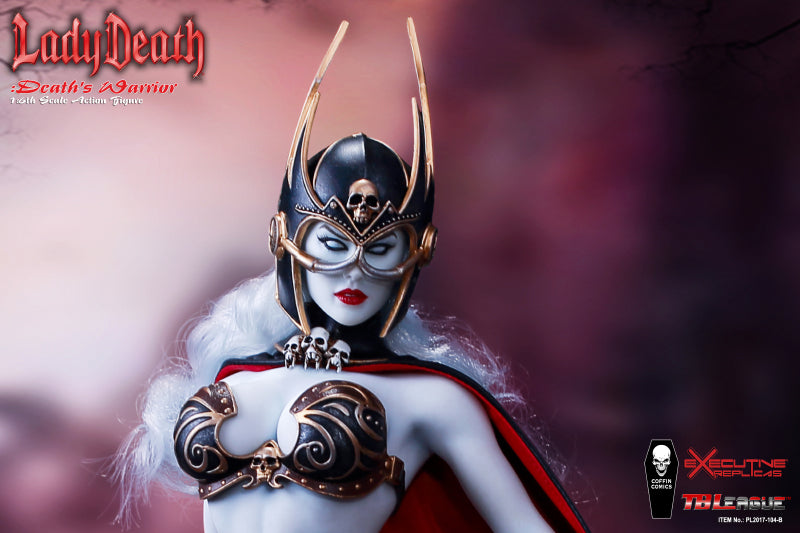 Load image into Gallery viewer, TBLeague - Lady Death: Death&#39;&#39;s Warrior V2 - Action Figure plus Throne and Base (Formerly Phicen)
