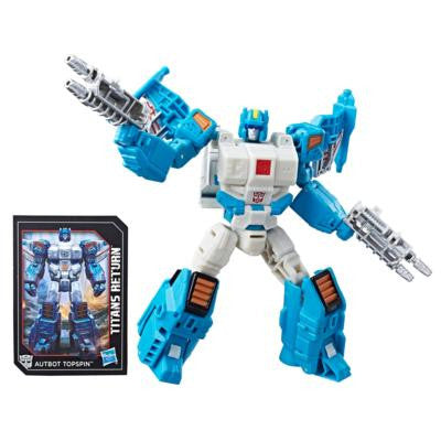 Load image into Gallery viewer, Transformers Generations Titans Return - Deluxe Wave 4 - Topspin
