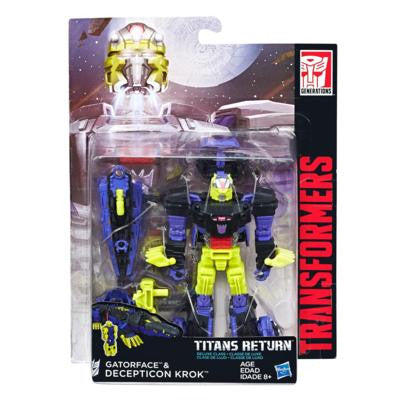 Load image into Gallery viewer, Transformers Generations Titans Return - Deluxe Wave 4 - Krok
