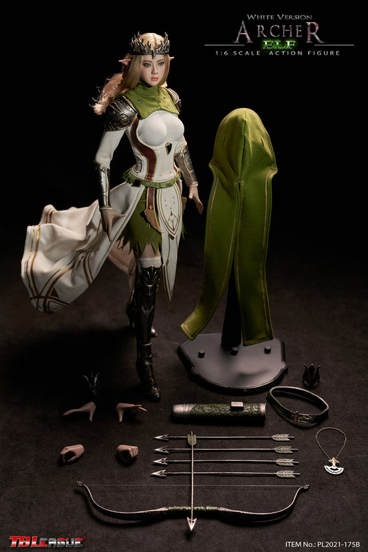 TBLeague - Elf Archer - White