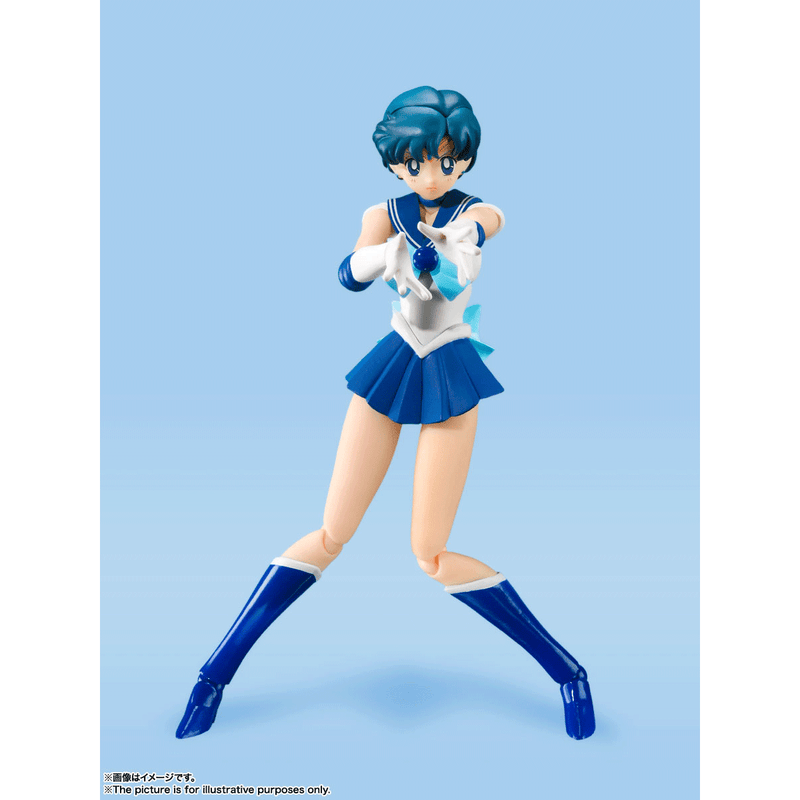 Load image into Gallery viewer, Bandai - S.H.Figuarts - Pretty Guardian Sailor Moon: Sailor Mercury - Animation Colour Edition
