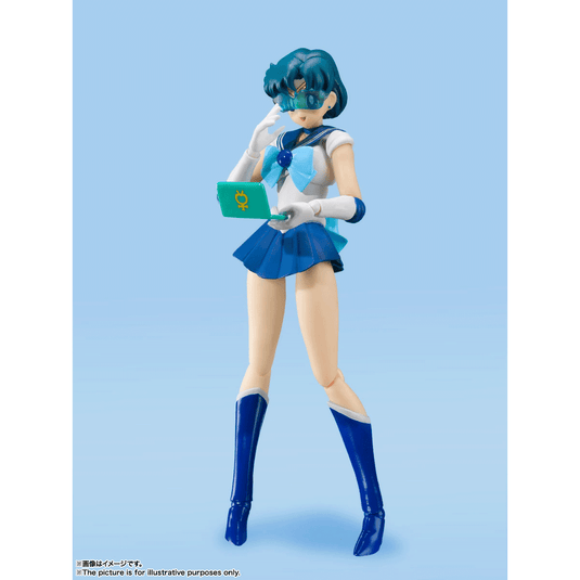 Bandai - S.H.Figuarts - Pretty Guardian Sailor Moon: Sailor Mercury - Animation Colour Edition