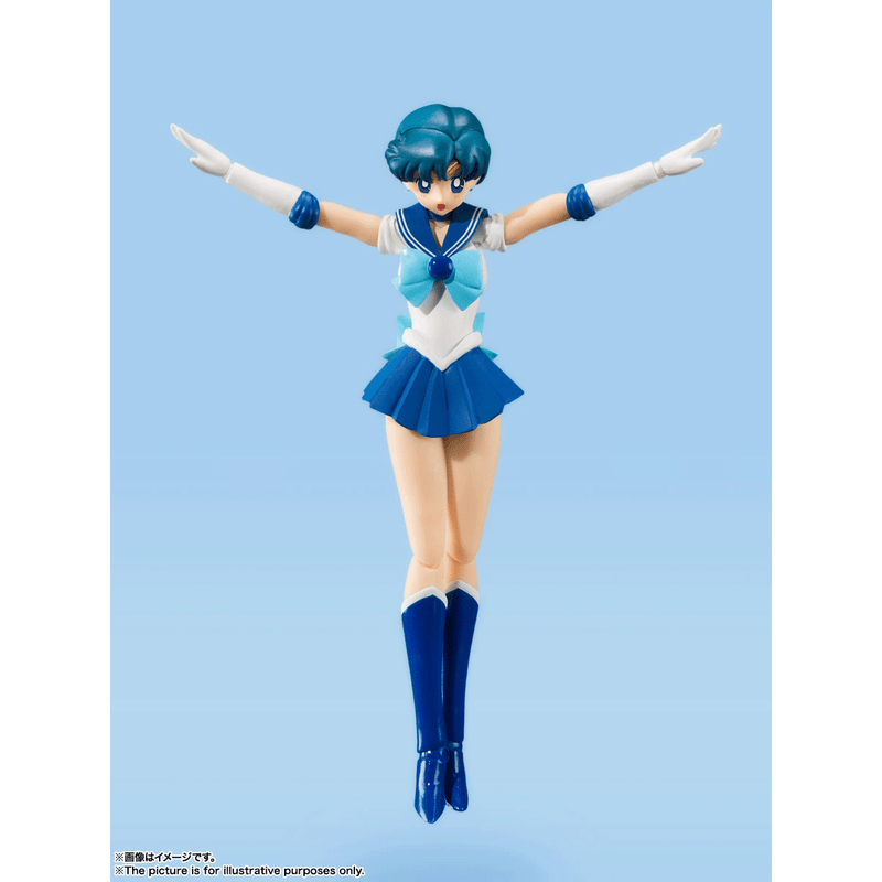 Load image into Gallery viewer, Bandai - S.H.Figuarts - Pretty Guardian Sailor Moon: Sailor Mercury - Animation Colour Edition
