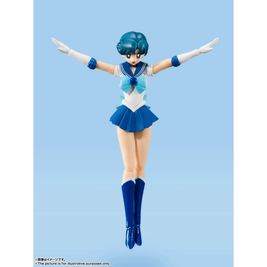 Bandai - S.H.Figuarts - Pretty Guardian Sailor Moon: Sailor Mercury - Animation Colour Edition