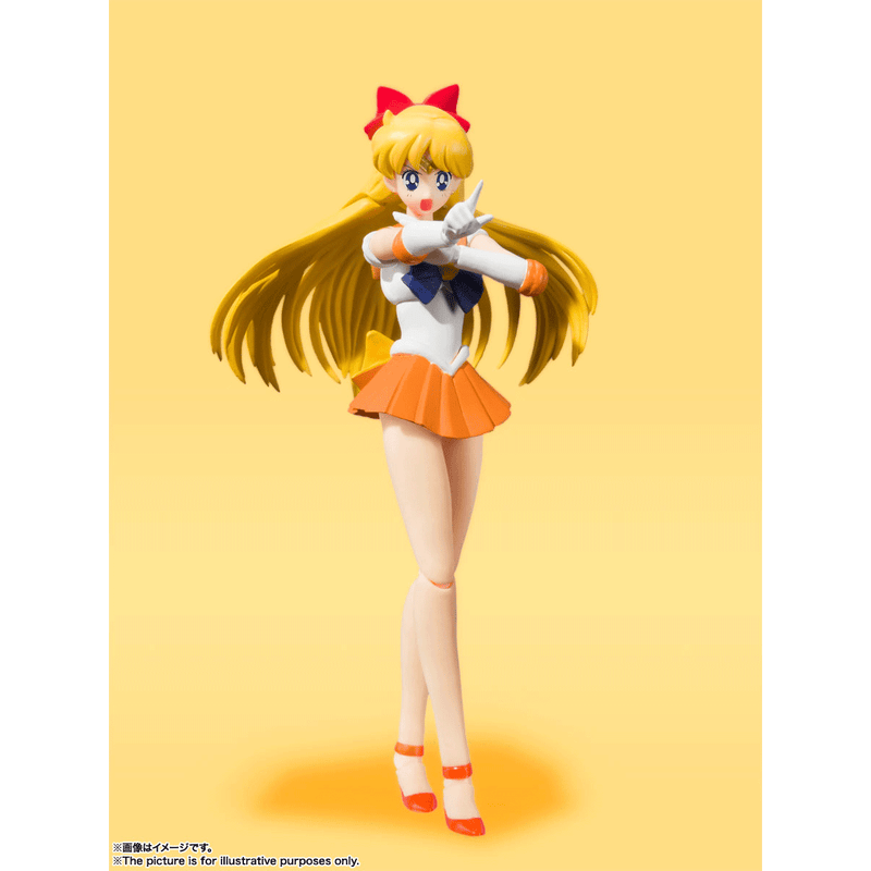 Load image into Gallery viewer, Bandai - S.H.Figuarts - Pretty Guardian Sailor Moon: Sailor Venus - Animation Colour Edition
