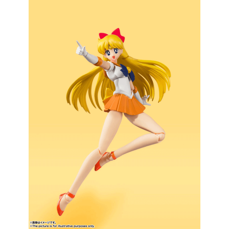 Load image into Gallery viewer, Bandai - S.H.Figuarts - Pretty Guardian Sailor Moon: Sailor Venus - Animation Colour Edition
