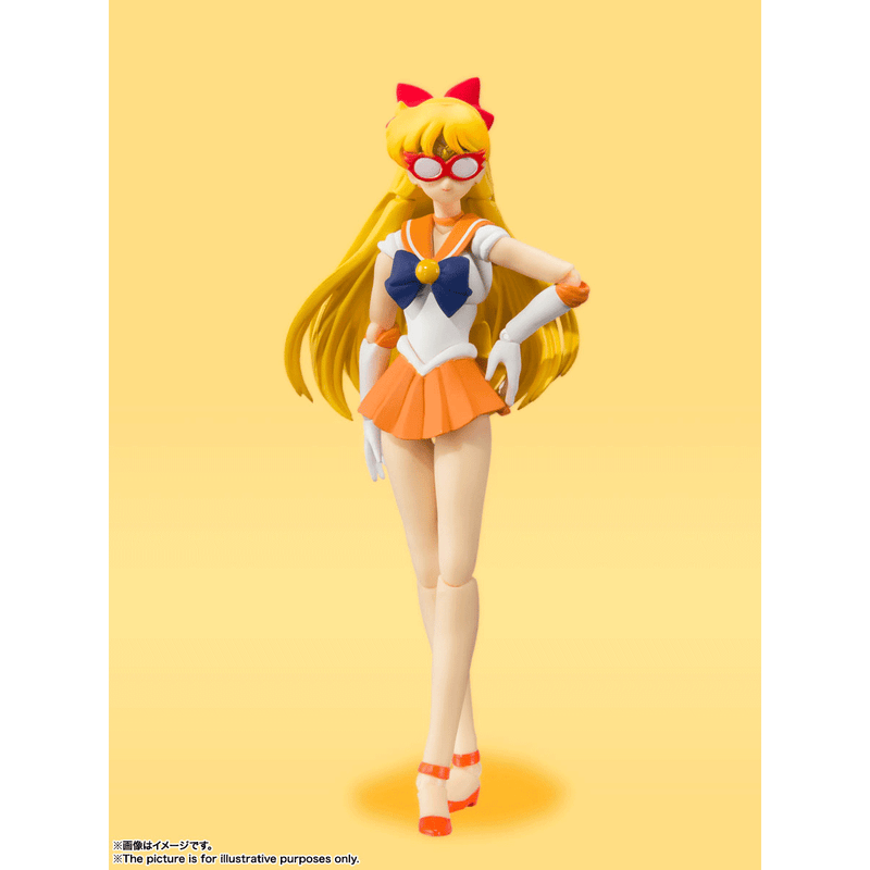 Load image into Gallery viewer, Bandai - S.H.Figuarts - Pretty Guardian Sailor Moon: Sailor Venus - Animation Colour Edition
