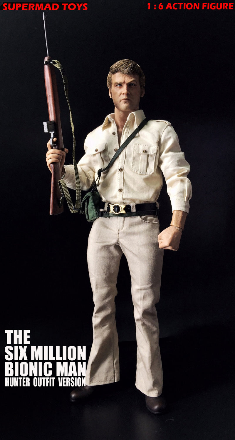 Load image into Gallery viewer, Supermad Toys - The Six Million Bionic Man - Hunter Outfit Version
