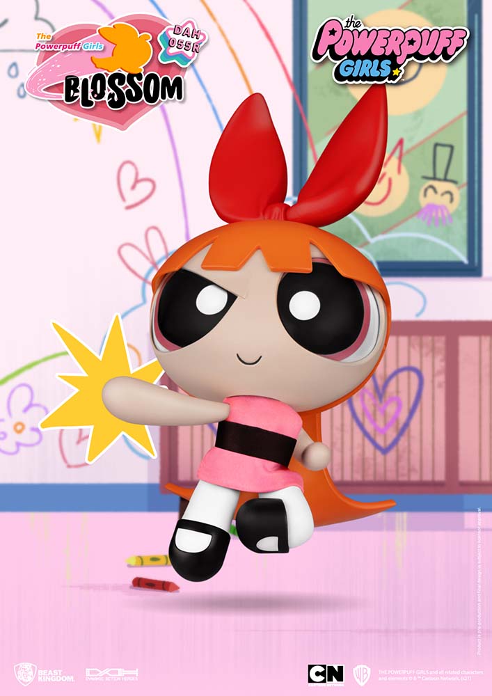 Load image into Gallery viewer, Beast Kingdom - DAH-055R: The Powerpuff Girls - Blossom
