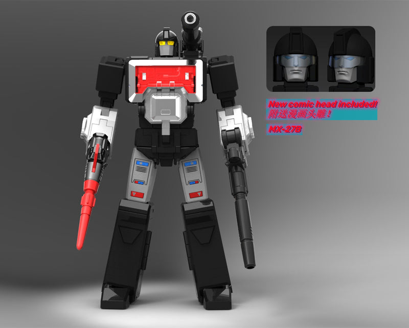 Load image into Gallery viewer, X-Transbots - MX-27B Janssen - Black Ver. Limited Ed.
