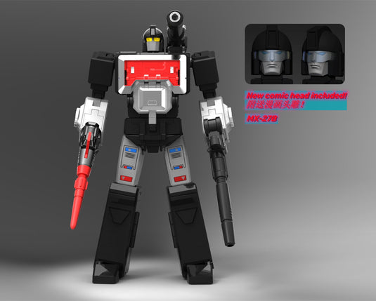 X-Transbots - MX-27B Janssen - Black Ver. Limited Ed.