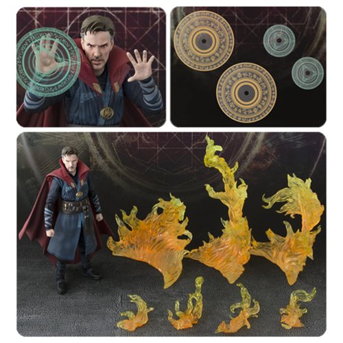 Load image into Gallery viewer, Bandai - S.H.Figuarts - Doctor Strange - Doctor Strange and Burning Flame Set
