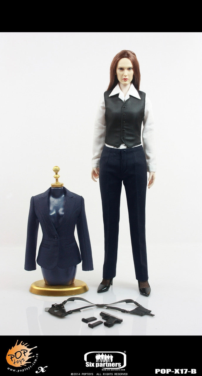 Load image into Gallery viewer, Pop Toys - MI6 Female Agent in Blue
