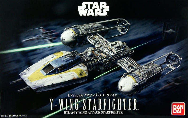 Load image into Gallery viewer, Bandai - Star Wars Model - Y-Wing Starfighter 1/72 Scale
