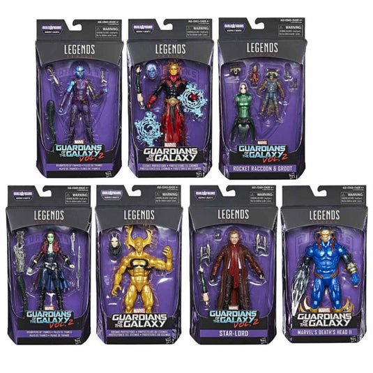 Marvel Legends - Guardians of the Galaxy Vol. 2 - Wave 2 Set