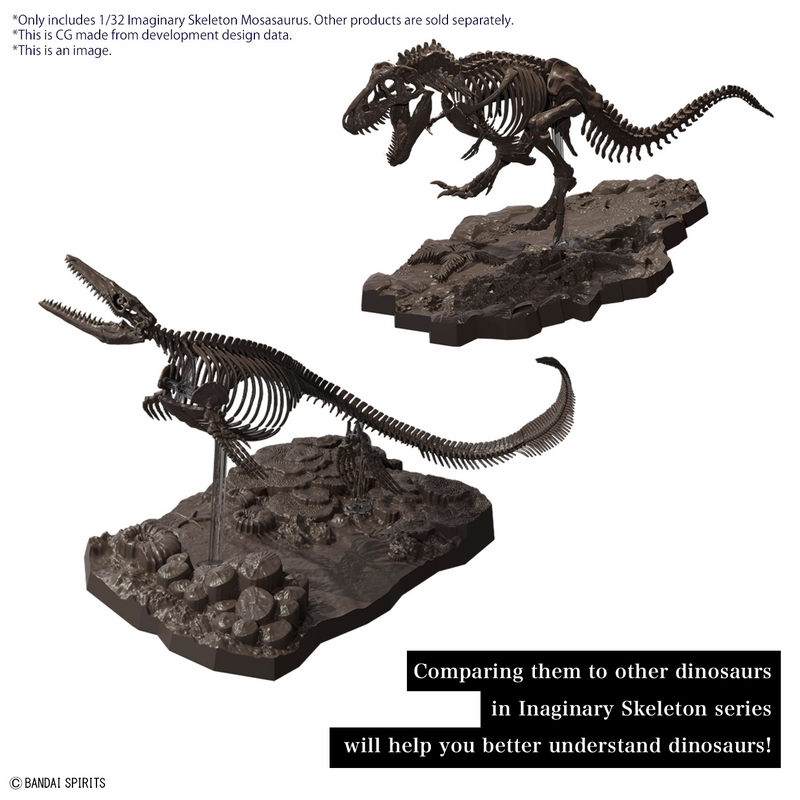 Load image into Gallery viewer, Bandai - Imaginary Skeleton - Mosasaurus
