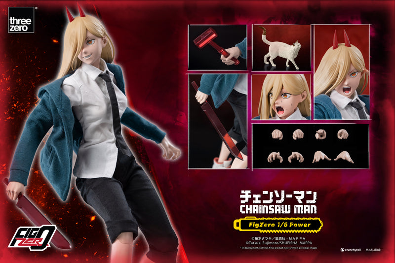 Load image into Gallery viewer, Threezero - FigZero Chainsaw Man: Power
