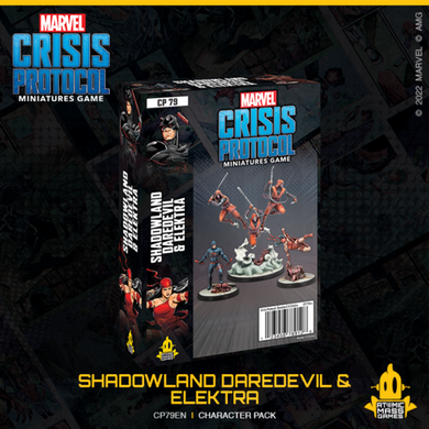 Atomic Mass Games - Marvel Crisis Protocol: Shadowland Daredevil and Elektra with Hand Ninjas