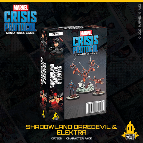 Load image into Gallery viewer, Atomic Mass Games - Marvel Crisis Protocol: Shadowland Daredevil and Elektra with Hand Ninjas
