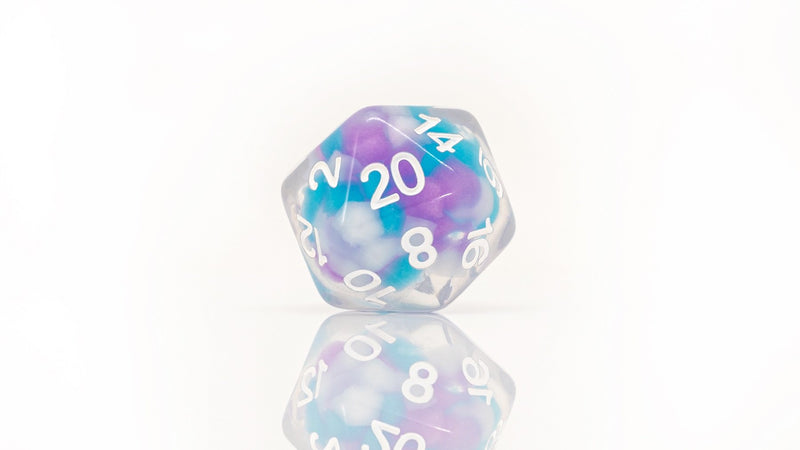 Load image into Gallery viewer, Sirius Dice - Dice Set: Cotton Candy Glowworm
