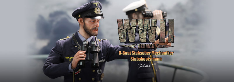 Load image into Gallery viewer, DID - WWII German U-Boat Stabsober Mechaniker Stabsbootsmann - Johann
