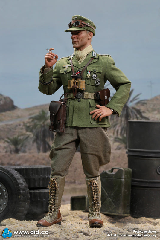 DID - WWII German Afrika Korps Infantry Captain - Wilhelm