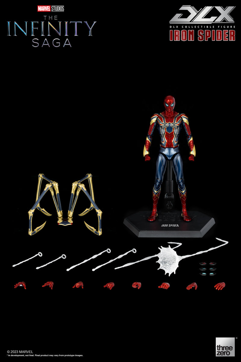 Load image into Gallery viewer, Threezero - 1/12 The Infinity Saga: DLX Iron Spider
