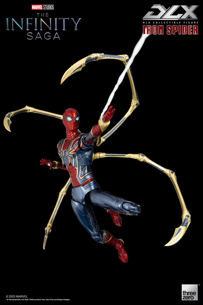 Load image into Gallery viewer, Threezero - 1/12 The Infinity Saga: DLX Iron Spider
