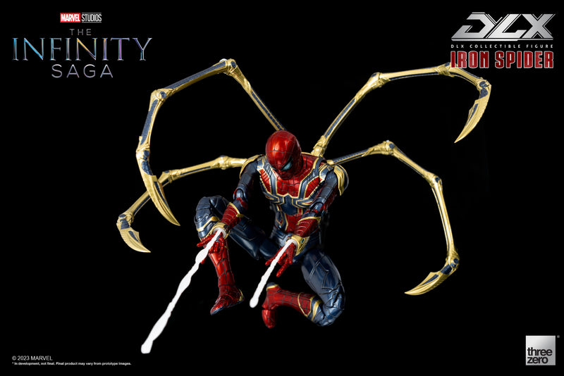 Load image into Gallery viewer, Threezero - 1/12 The Infinity Saga: DLX Iron Spider
