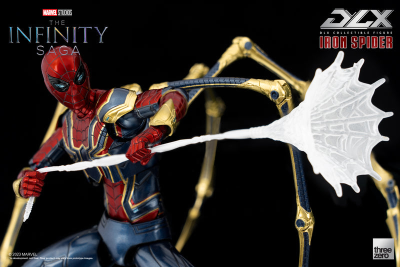 Load image into Gallery viewer, Threezero - 1/12 The Infinity Saga: DLX Iron Spider
