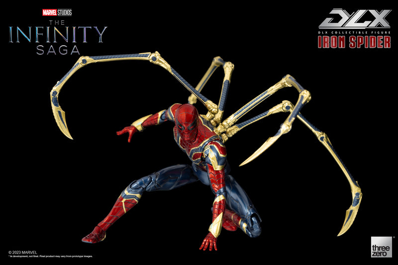 Load image into Gallery viewer, Threezero - 1/12 The Infinity Saga: DLX Iron Spider
