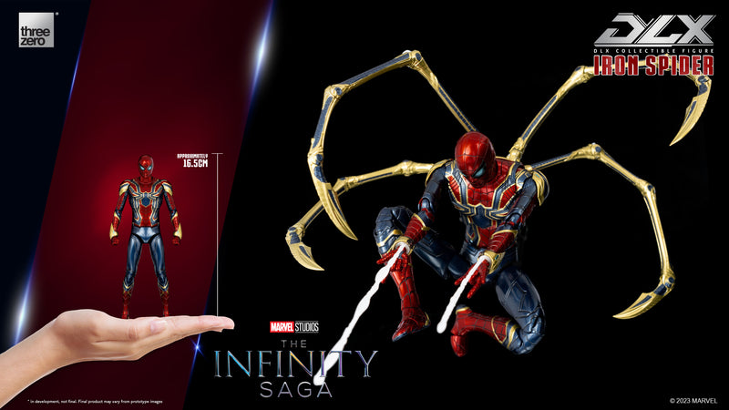 Load image into Gallery viewer, Threezero - 1/12 The Infinity Saga: DLX Iron Spider
