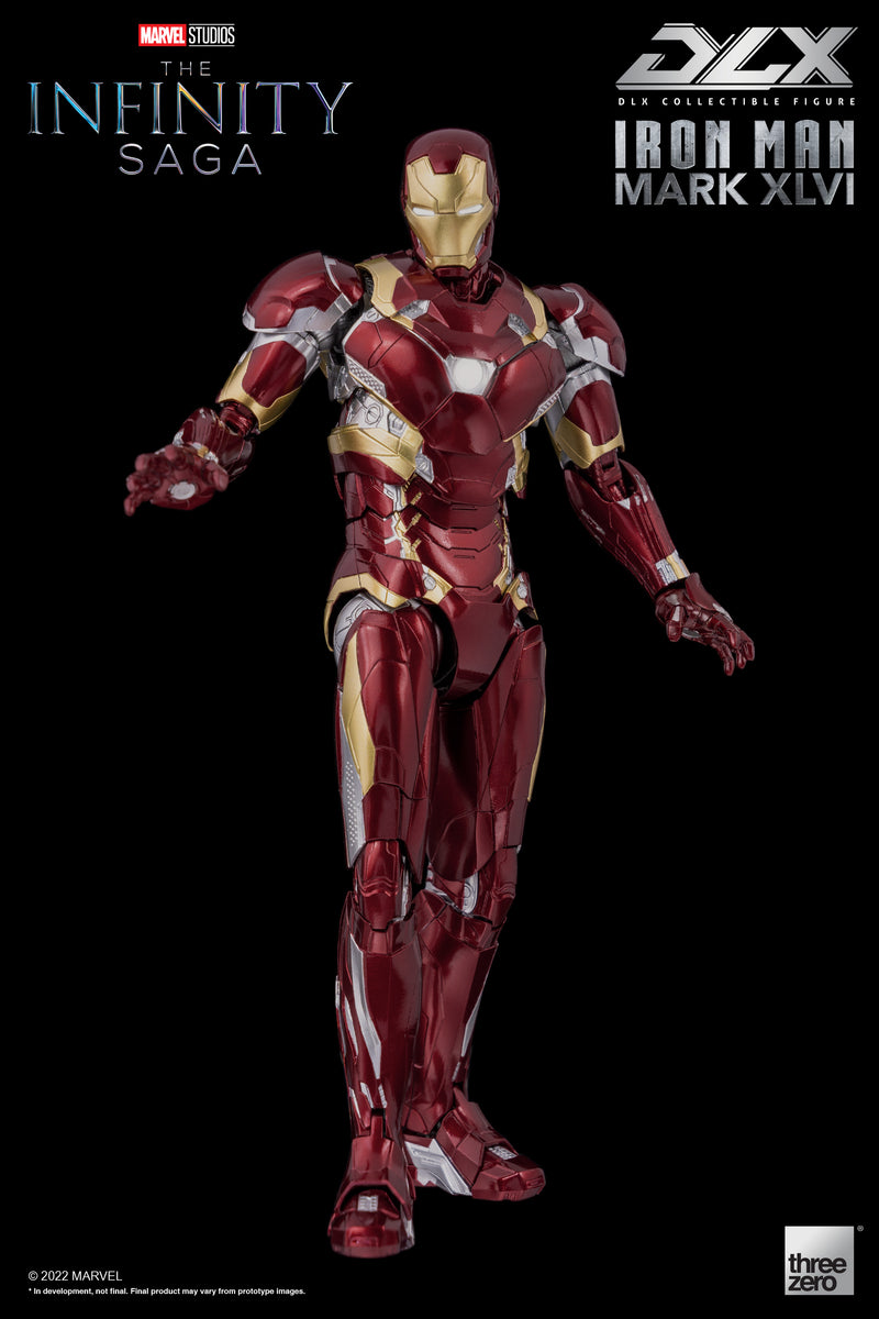 Load image into Gallery viewer, Threezero - 1/12 Avengers Infinity Saga – DLX Iron Man Mark 46
