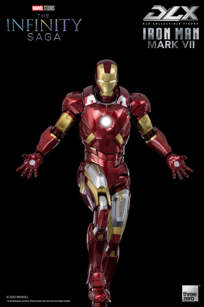 Load image into Gallery viewer, Threezero - 1/12 The Infinity Saga: DLX Iron Man Mark 7
