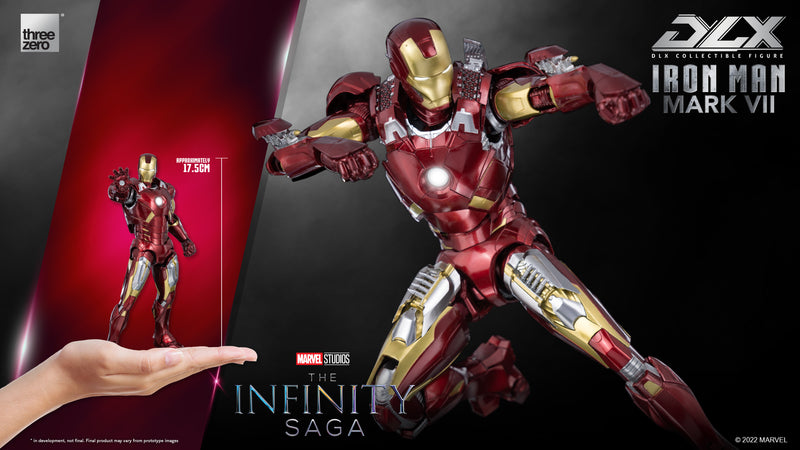 Load image into Gallery viewer, Threezero - 1/12 The Infinity Saga: DLX Iron Man Mark 7
