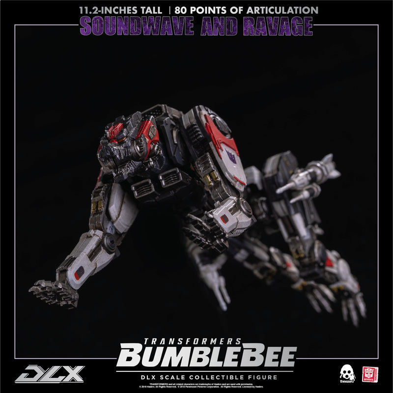 Load image into Gallery viewer, Threezero (ThreeA) - Bumblebee Movie: DLX Soundwave and Ravage
