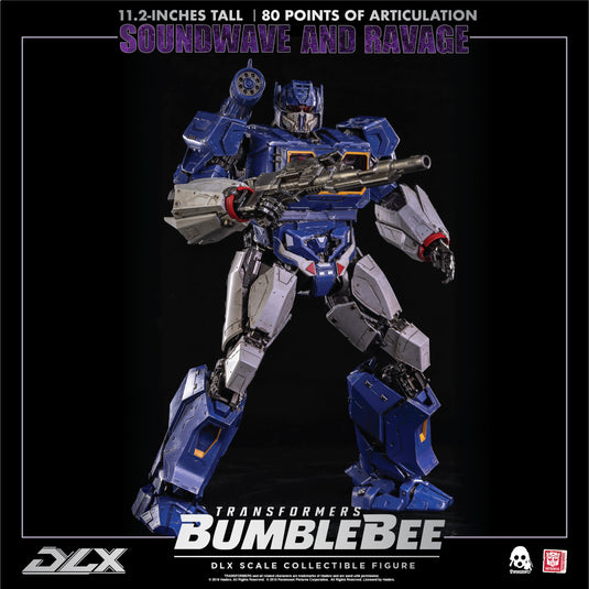 Threezero (ThreeA) - Bumblebee Movie: DLX Soundwave and Ravage