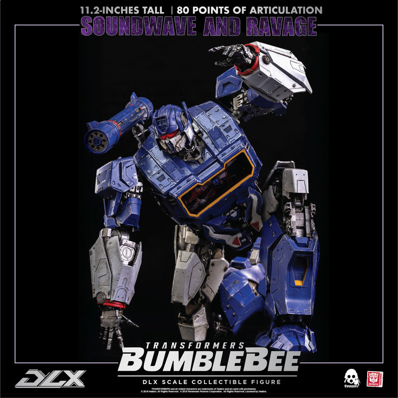 Load image into Gallery viewer, Threezero (ThreeA) - Bumblebee Movie: DLX Soundwave and Ravage
