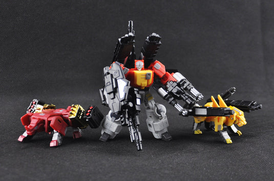Iron Factory - IF-EX03 Sonictech, Bassrhino, Leotrible (set of 3)