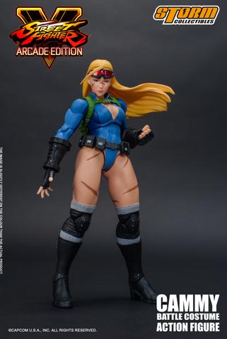 Load image into Gallery viewer, Storm Collectibles - Street Fighter V: Arcade Edition Battle Costume Cammy 1/12 Scale SDCC 2019 Exclusive
